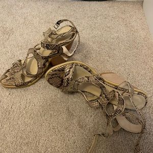 Womens size 37 sandals. Brand new, never worn.